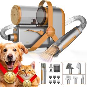 PETVACCO Pet Grooming Vacuum Hair Dryer & Nail Grinder Kit