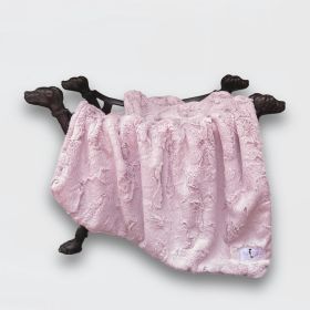 Dolce Vita Dog Blankets (Color: Rosewater, size: SM)
